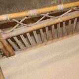 Rattan child bed