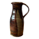 Vintage enameled stoneware pitcher