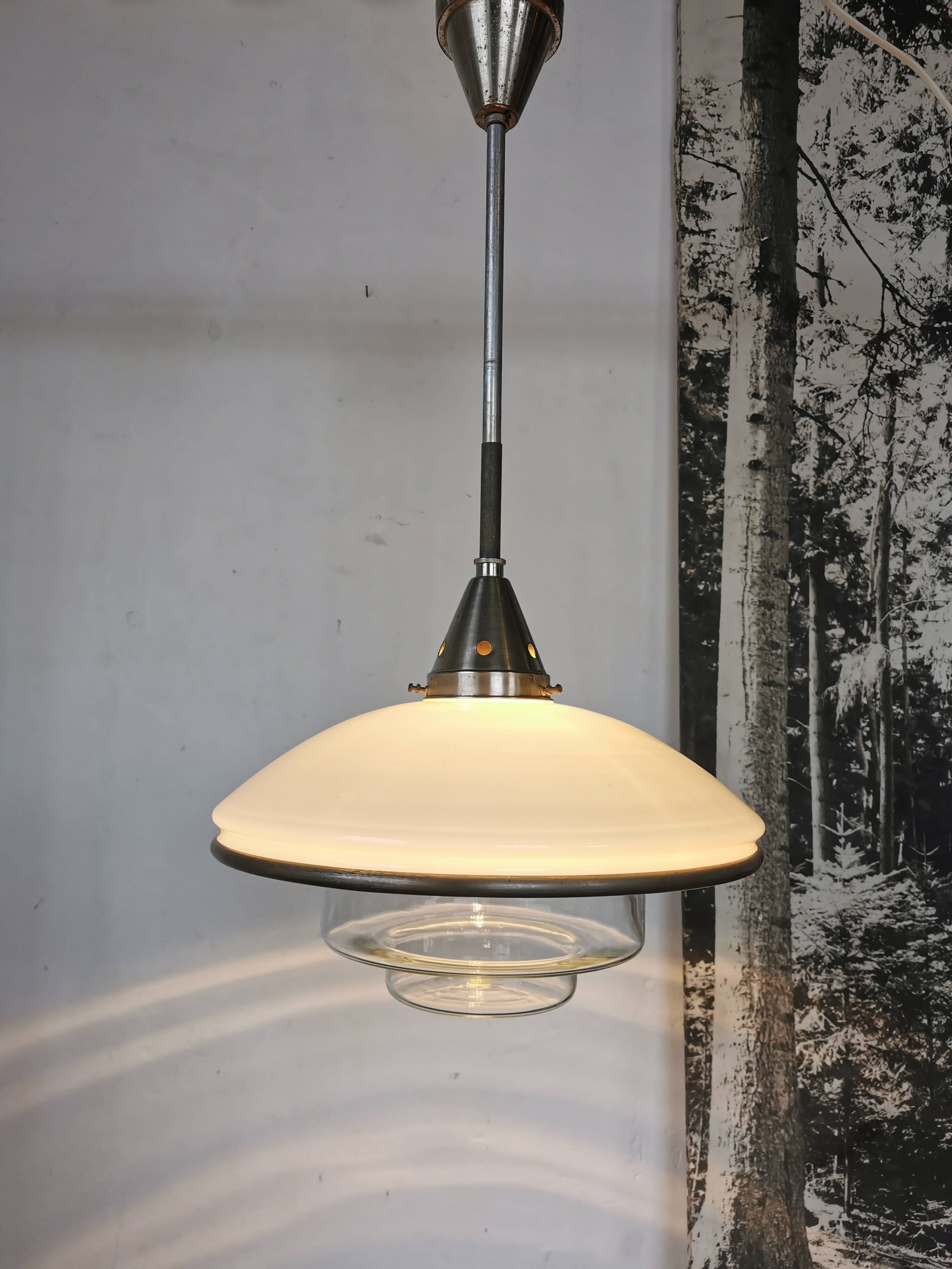 Sistrah pendant light, Otto Muller, bauhaus