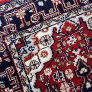 Tapis vintage du Moyen-Orient Hamadan fait main en laine – 60 x 98 cm