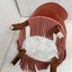 Fauteuil crapaud vintage