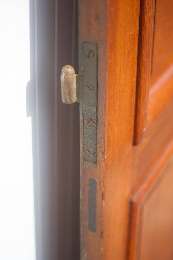 Porte ancienne, porte bois ancienne, grande porte vintage, porte d'intérieur, porte artisanale, 50's