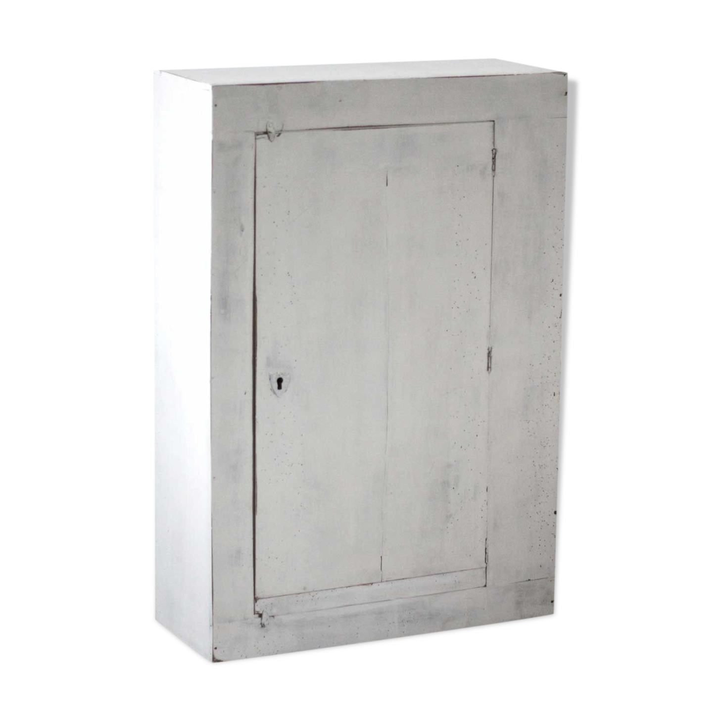 Patinated wooden cabinet