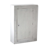 Patinated wooden cabinet