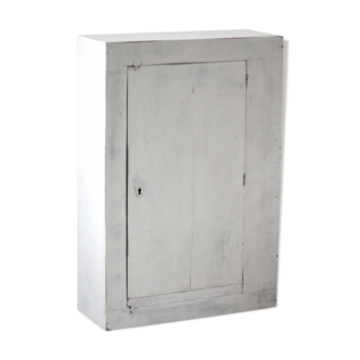 Patinated wooden cabinet