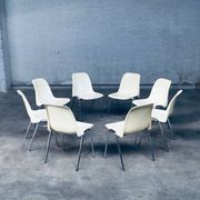 Orly Stacking Chairs by Bruno Pollak for Solo, Germany, 1979, Set of 8