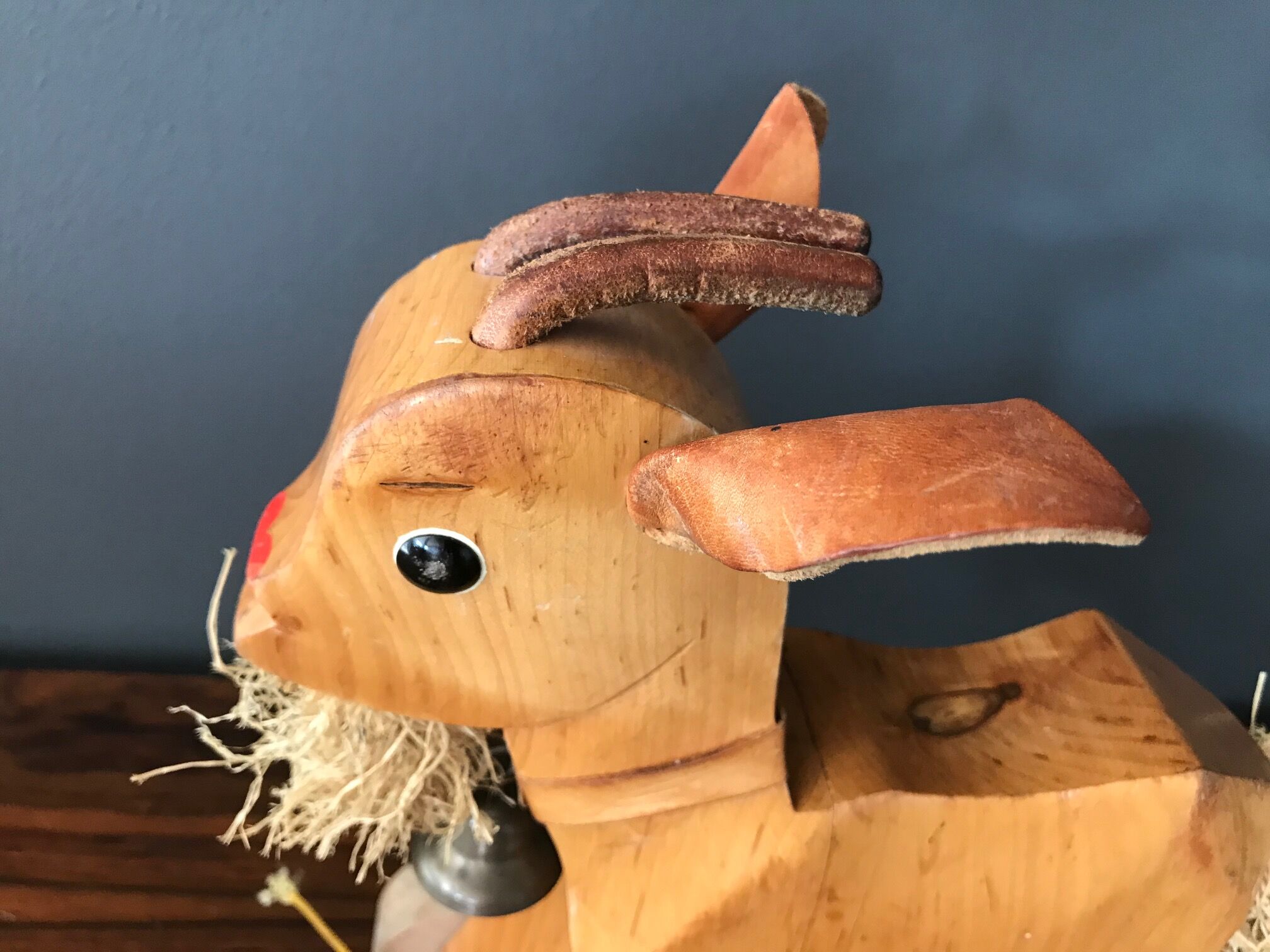 Franz Carl Weber's wooden goat 1960 handmade