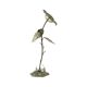 Large Sunflower Ashtray Silver Plated Bronze S. Agudo 62cm
