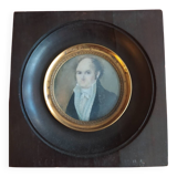 Miniature portrait of a man