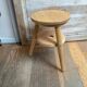 Tabouret bas en bois