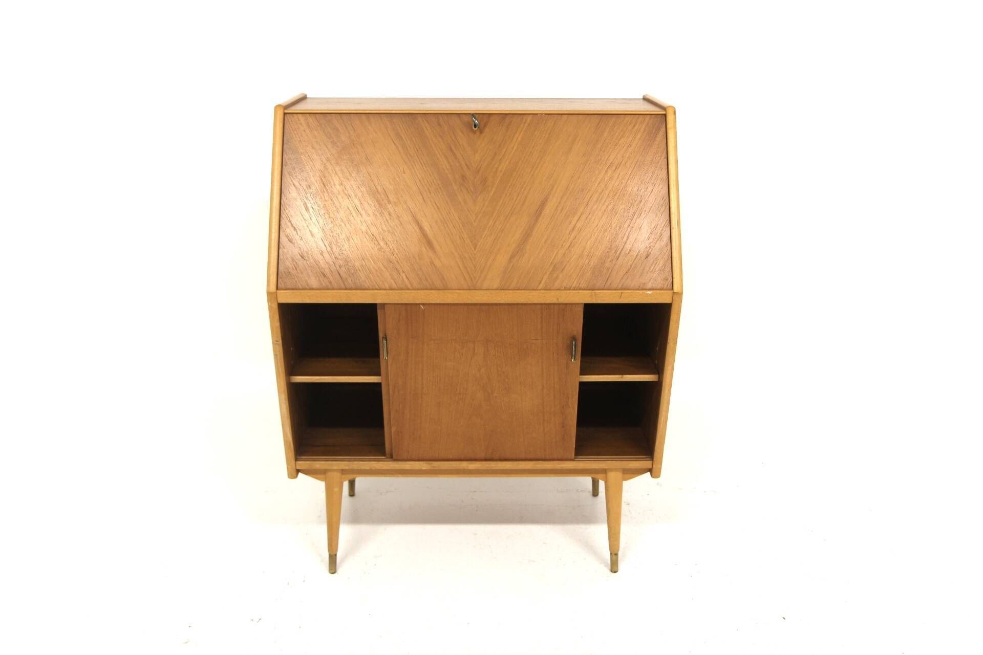 Scandinavian teak secretary, Sweden, 1950
