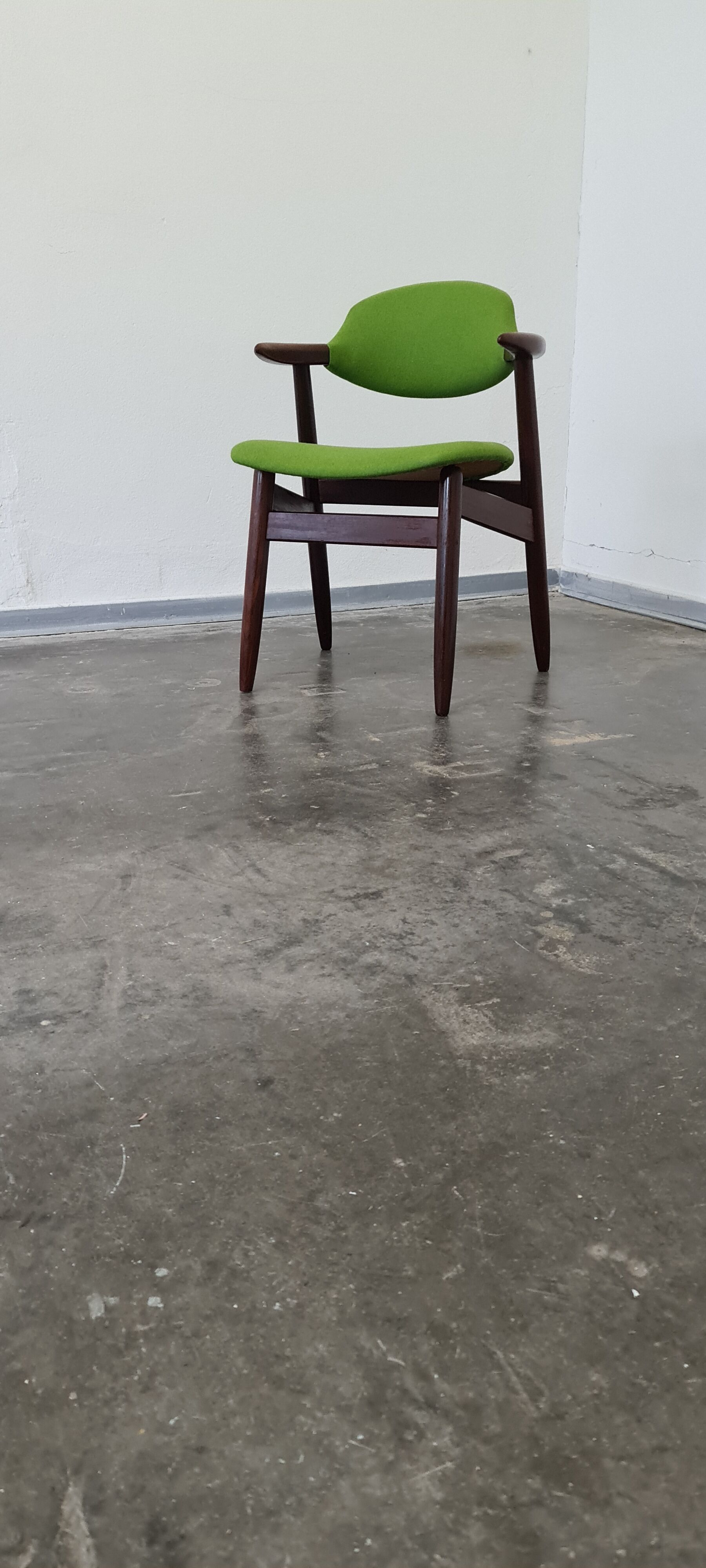 Vintage teak Dutch design dinning chair by Tijsseling for Hulmefa  Nieuwe Pekela