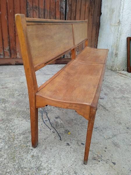 Stella bench 199 cm vintage wood
