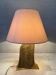 Lampe de table vintage Hollywood Regency – signée