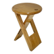 Suzy DLG Roger Tallon Wood Stool - no Charlotte Perriand - Vintage