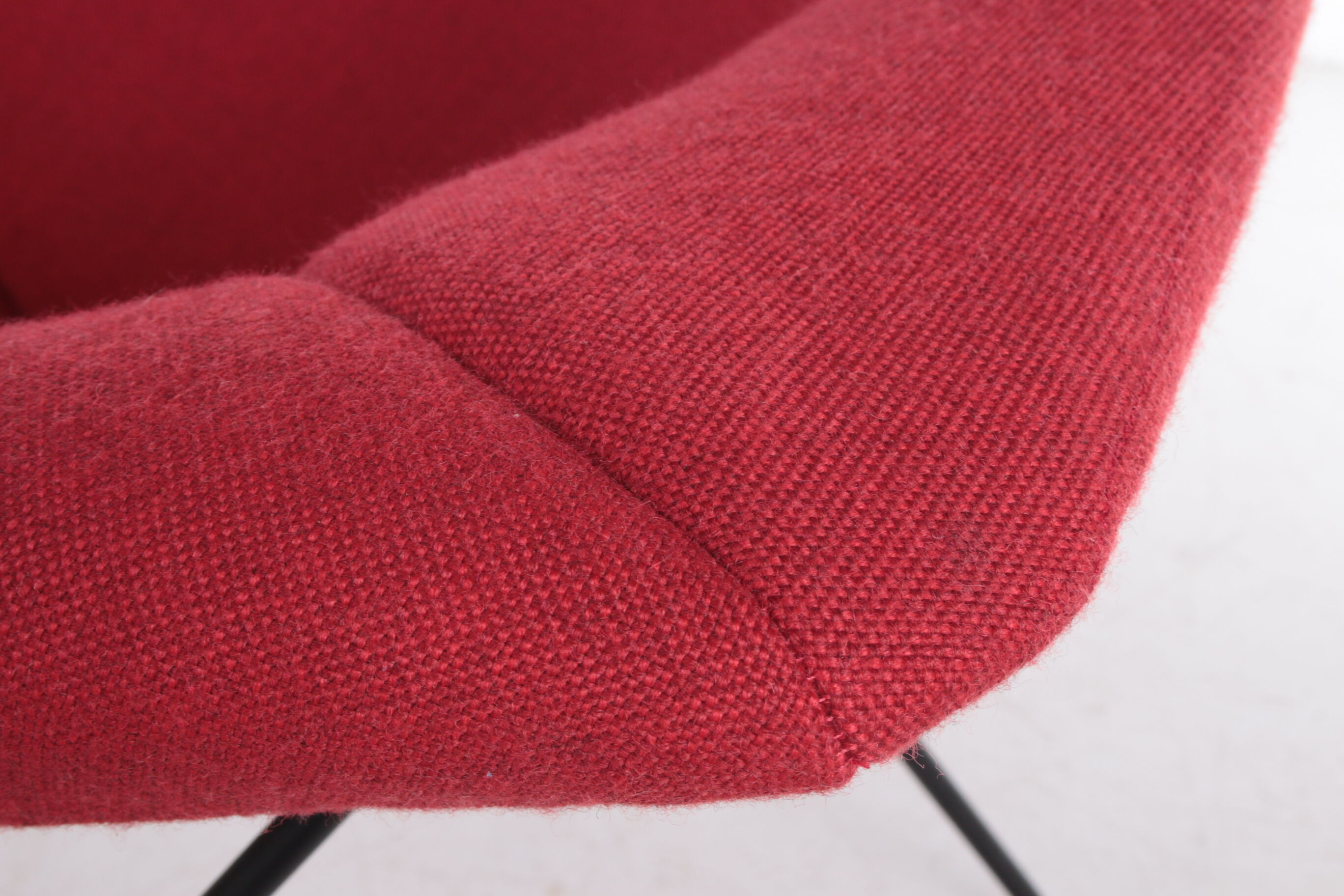 Design Harry bertoia for Knoll, Model Bird Armchair with Ottoman, 1980s