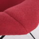 Design Harry bertoia for Knoll, Model Bird Armchair with Ottoman, 1980s