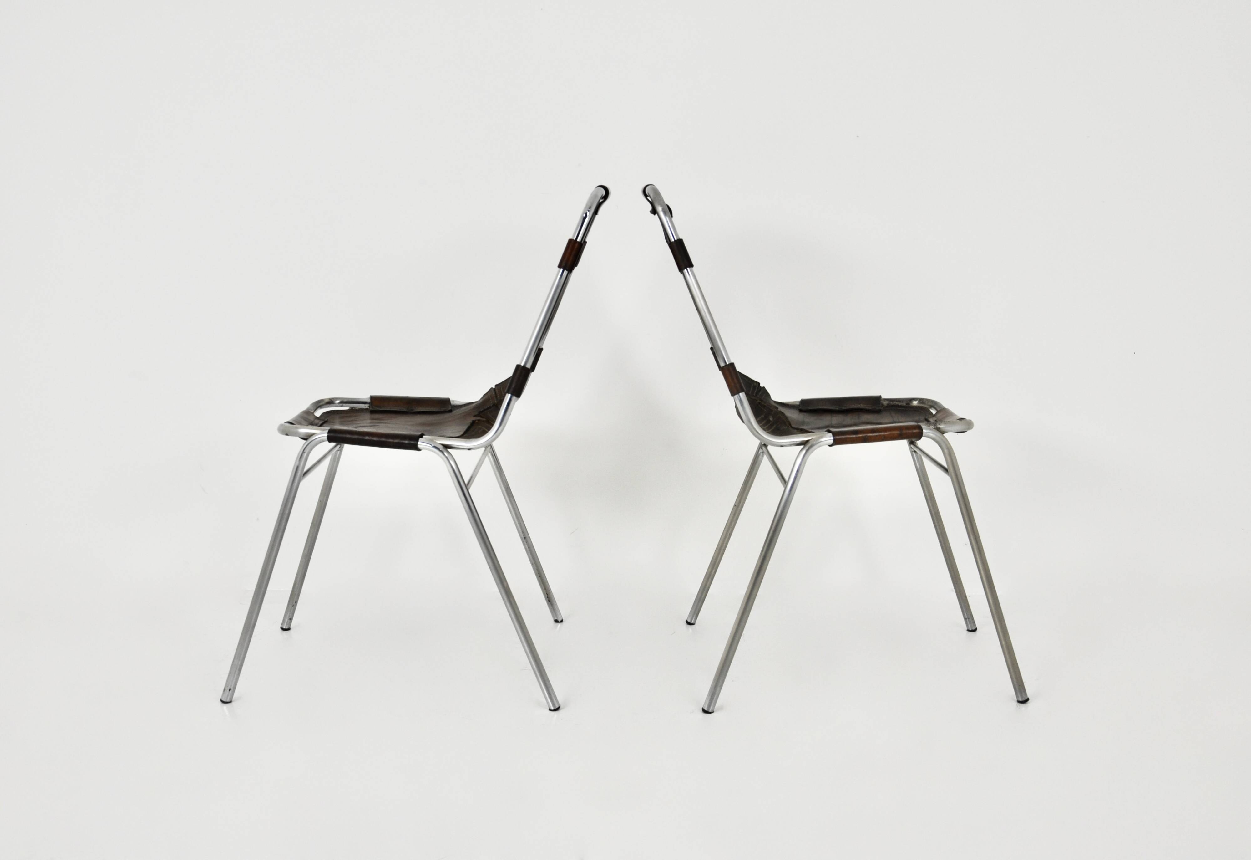 Les Arcs chairs by Dalvera, 1960s, set of 2