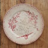 Assiettes anciennes Sarreguemines "Favori"