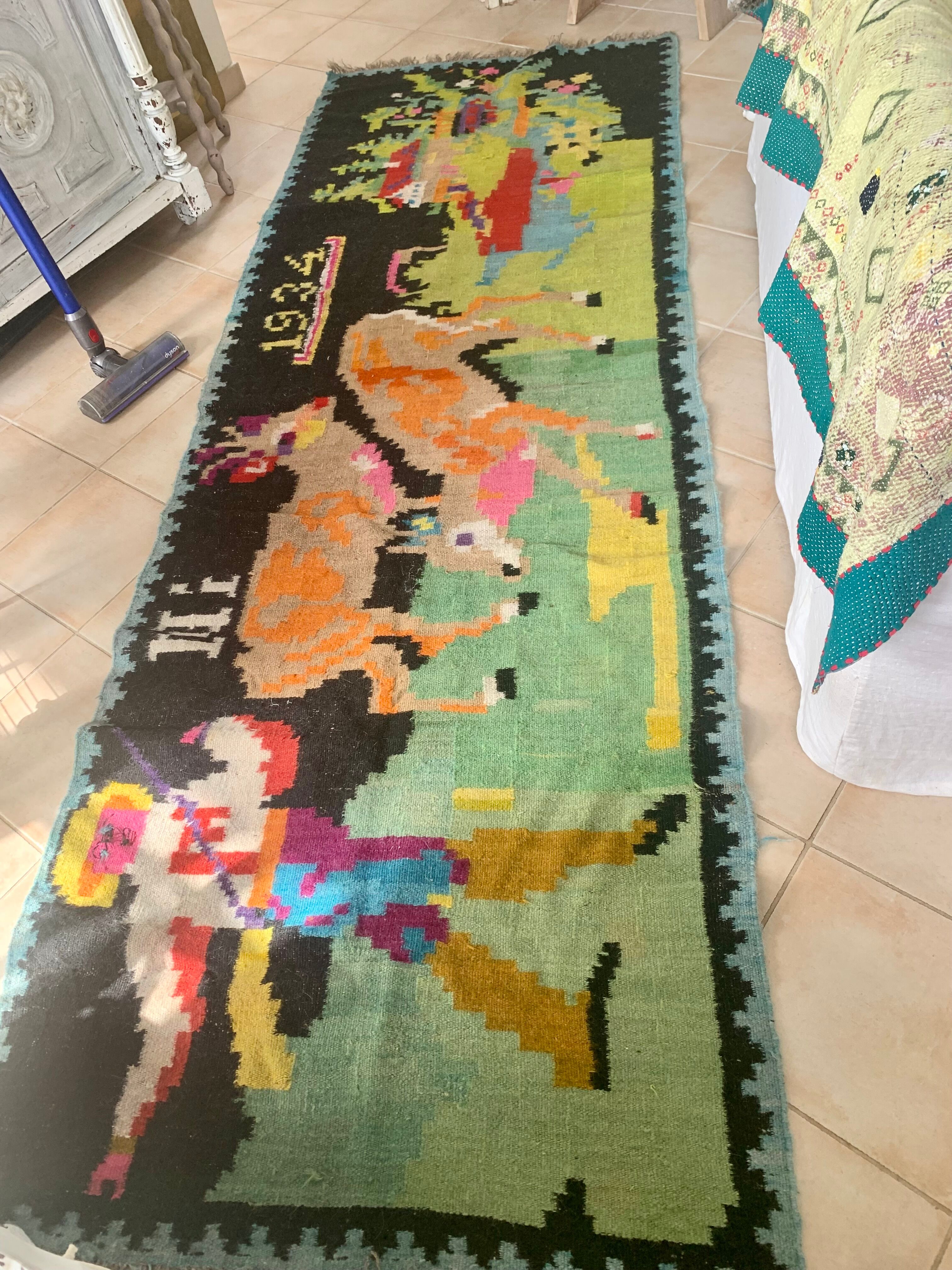 Ancient Moldovan carpet