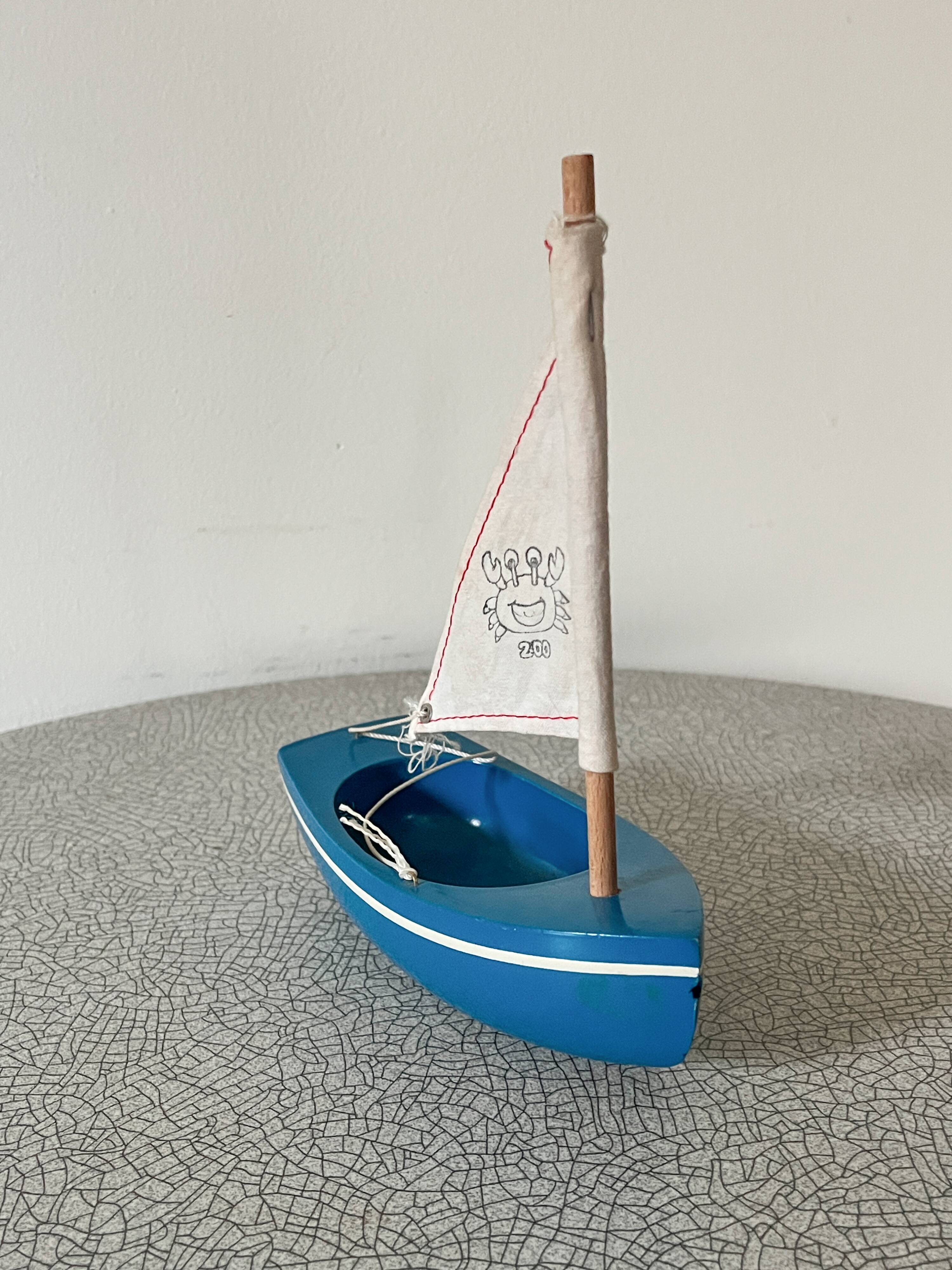 Tirot 200 basin sailboat, vintage toy.