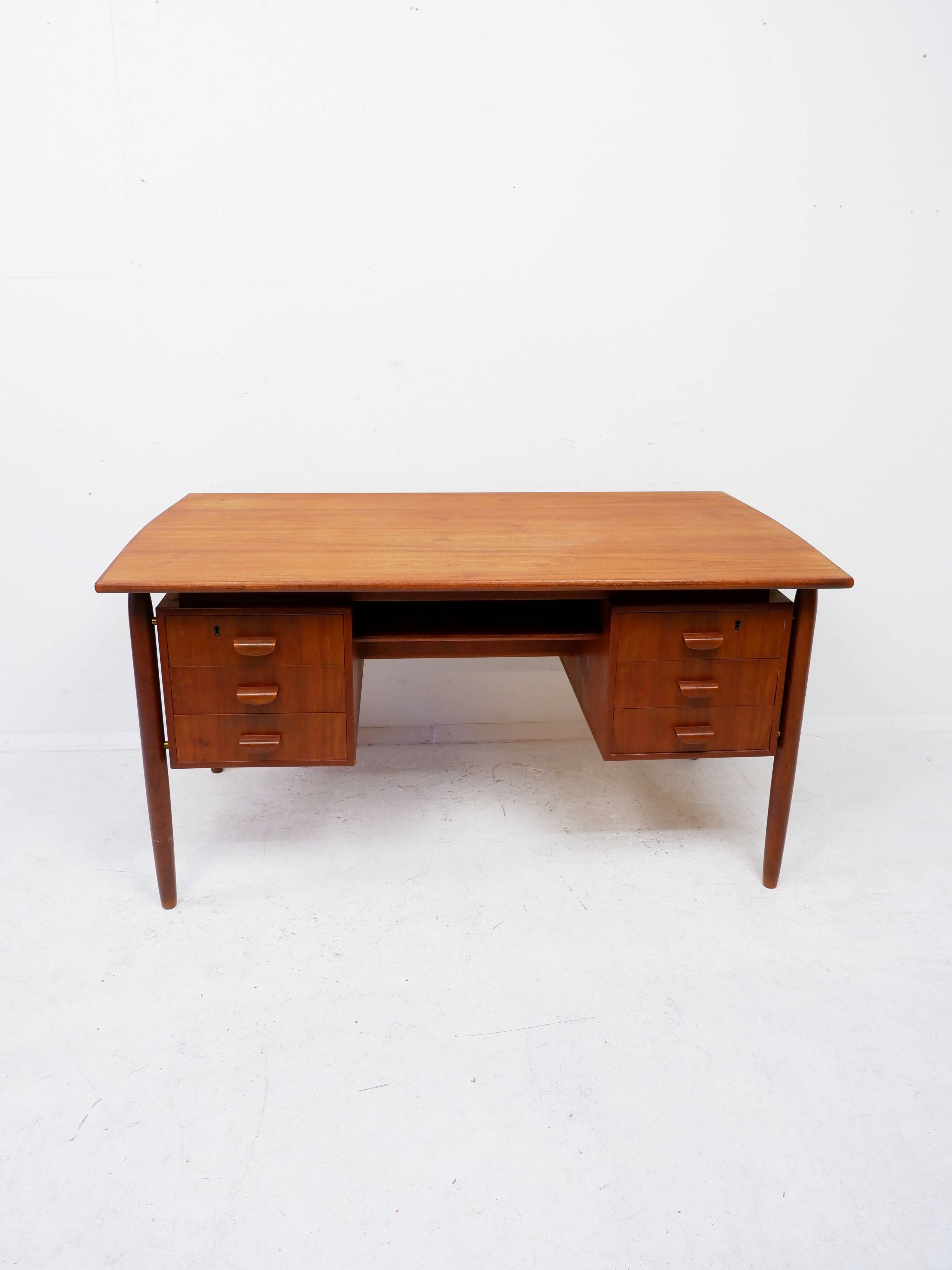 Danish writing desk, 1960s
