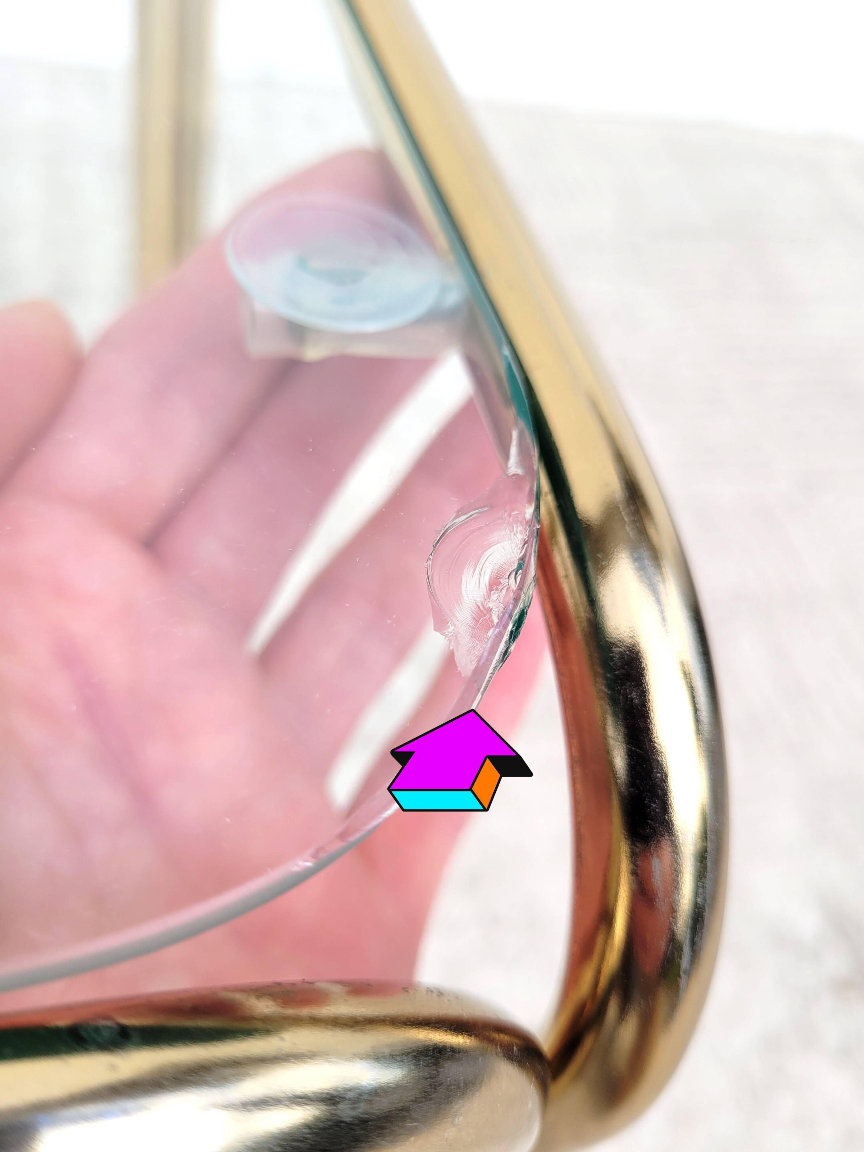 Gold nesting coffee tables