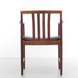 Scandinavian office chair in Rio rosewood