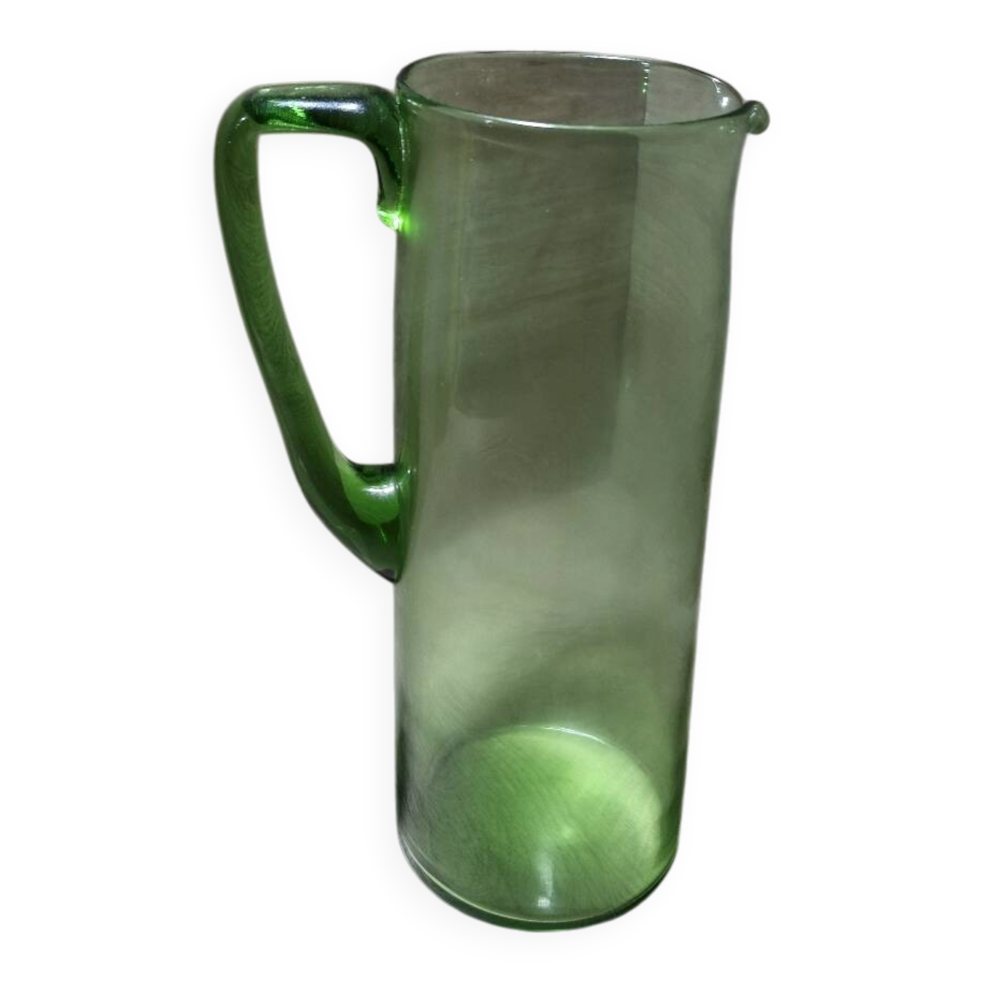 Old pitcher in opaline