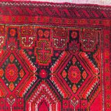 Belutch persian carpet 100x216 cm