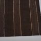 Black And White Handwoven Kilim Runner sku3842
