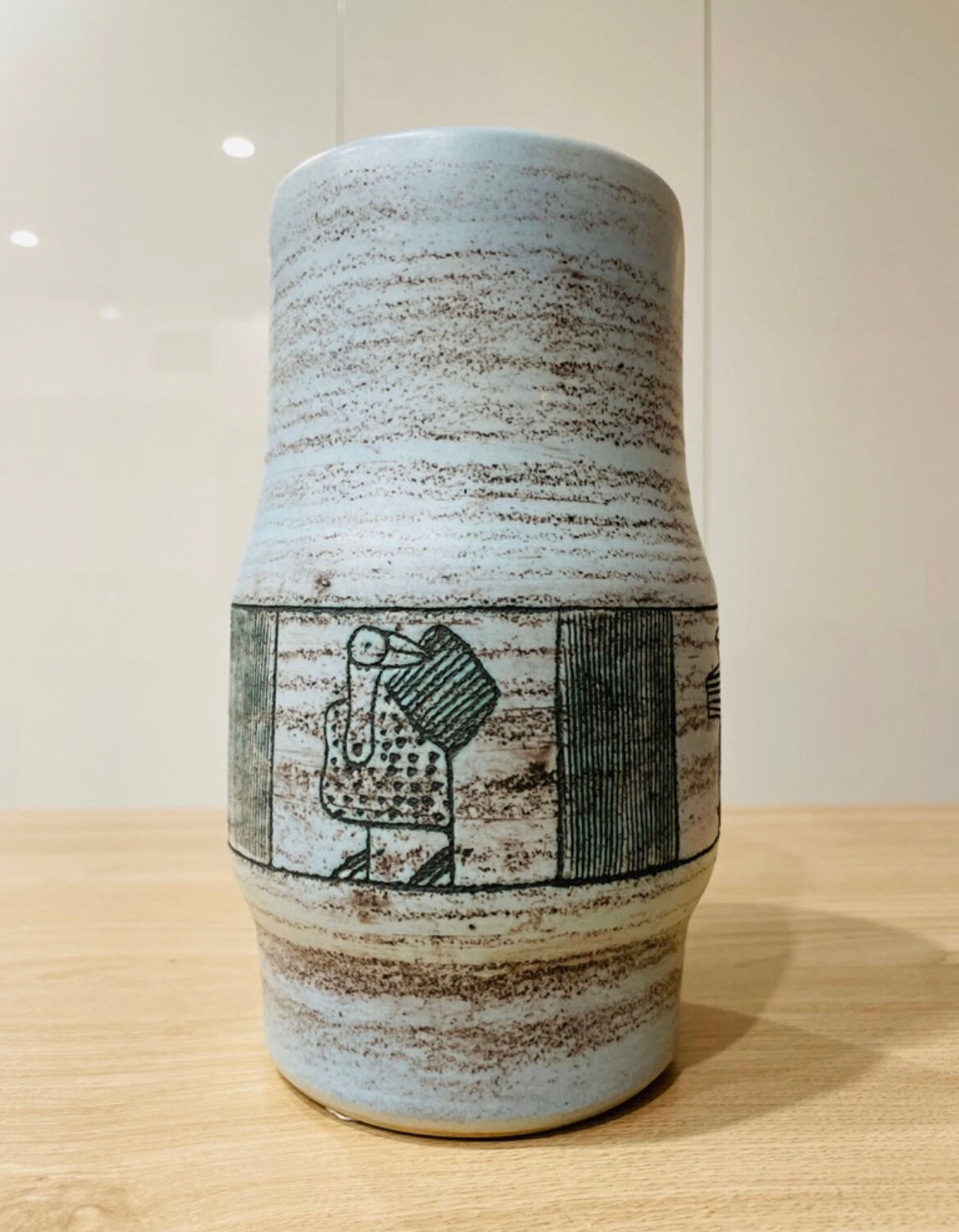 Vase en céramique vintage Jacques Blin
