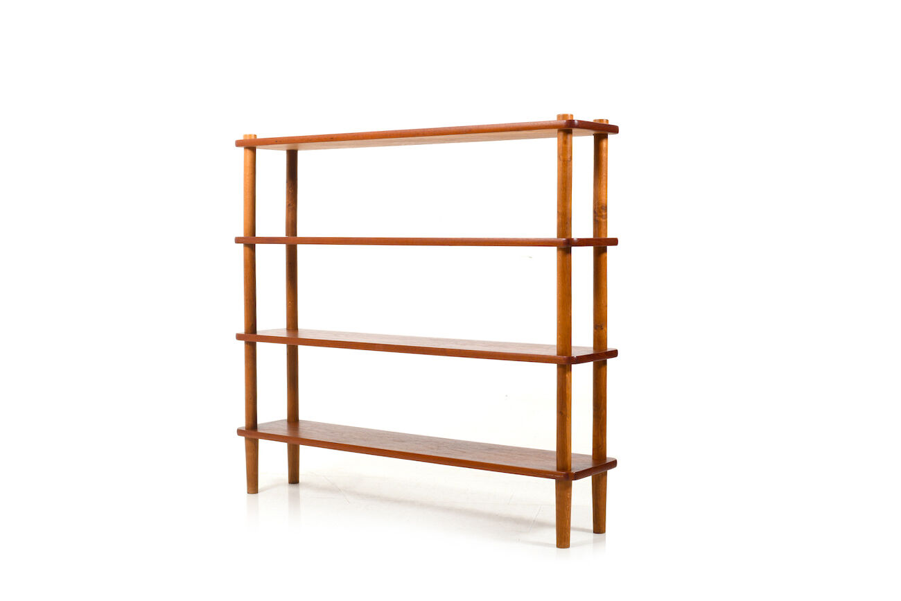 High Quality Danish Teak & Oak Display Shelves by Bovirke