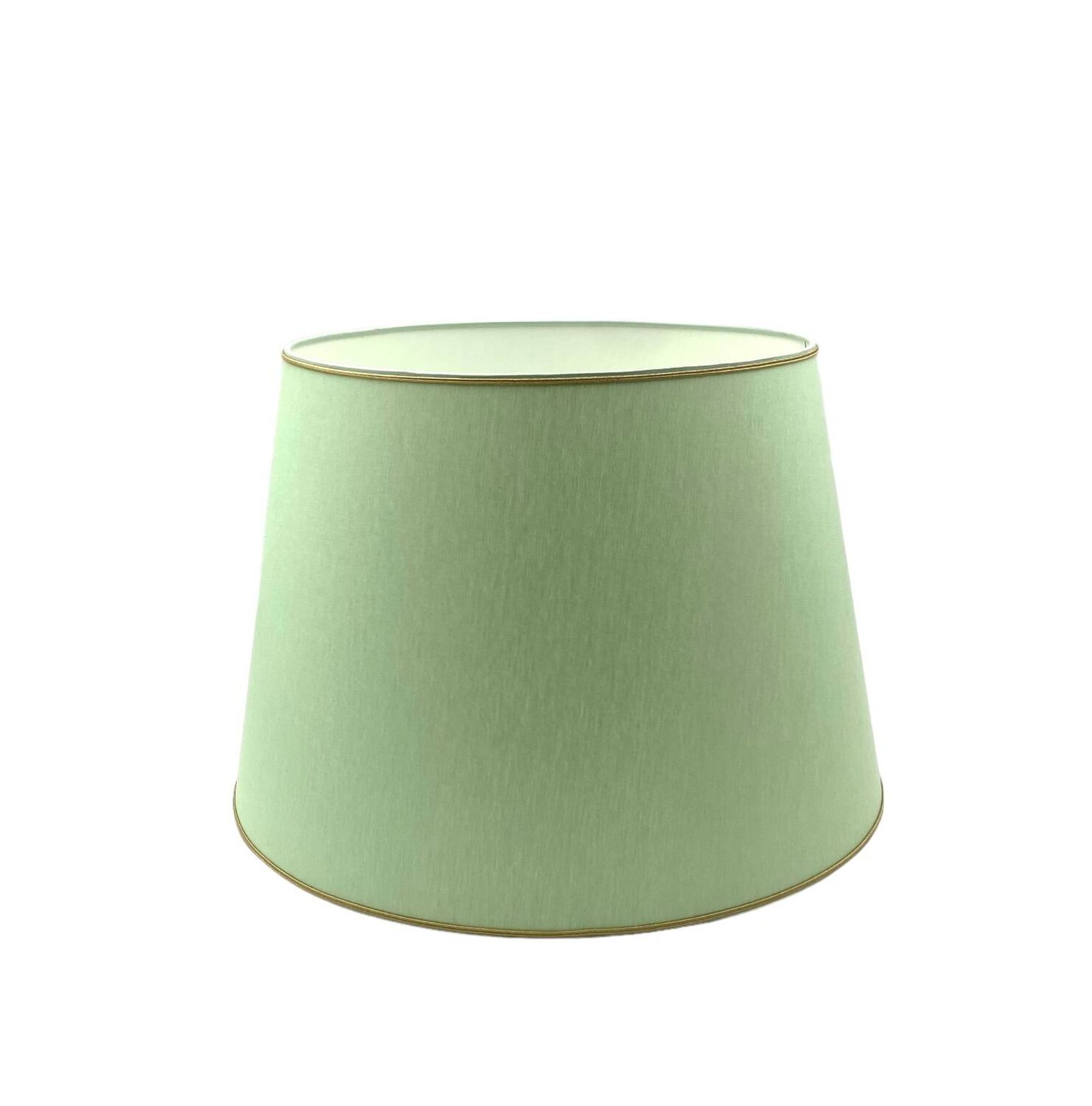 Mid-century modern green Murano glass Table lamp, Barovier & Toso style  Italy, 1940s