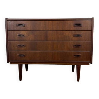 Scandinavian chest of drawers in dark teak