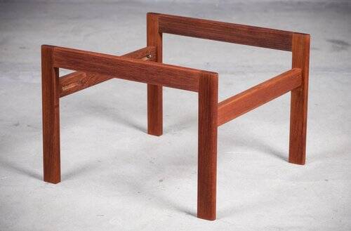 Jardinières en palissandre danois des années 1960, ensemble de 2