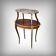 Mahogany veneer tea table, Louis XV style – Early 20th century