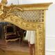 Antique fireplace mirror Napoleon III gilt wood nineteenth 98x146cm