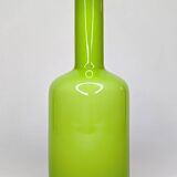 Vase opaline vert lime Otto Brauer