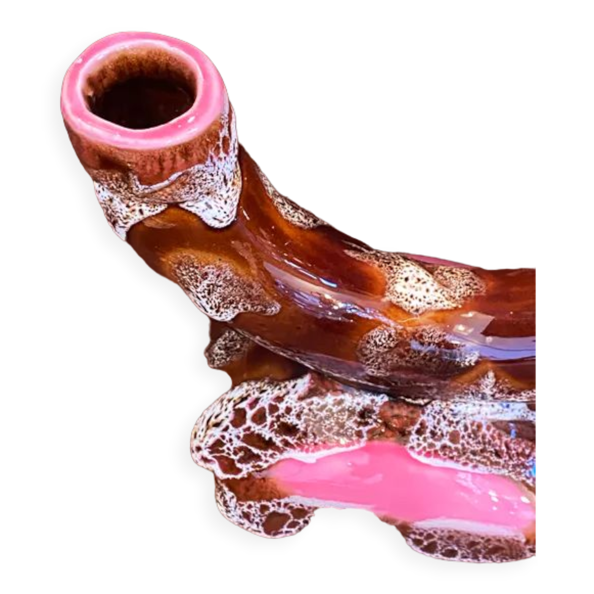 Ceramic candle holder