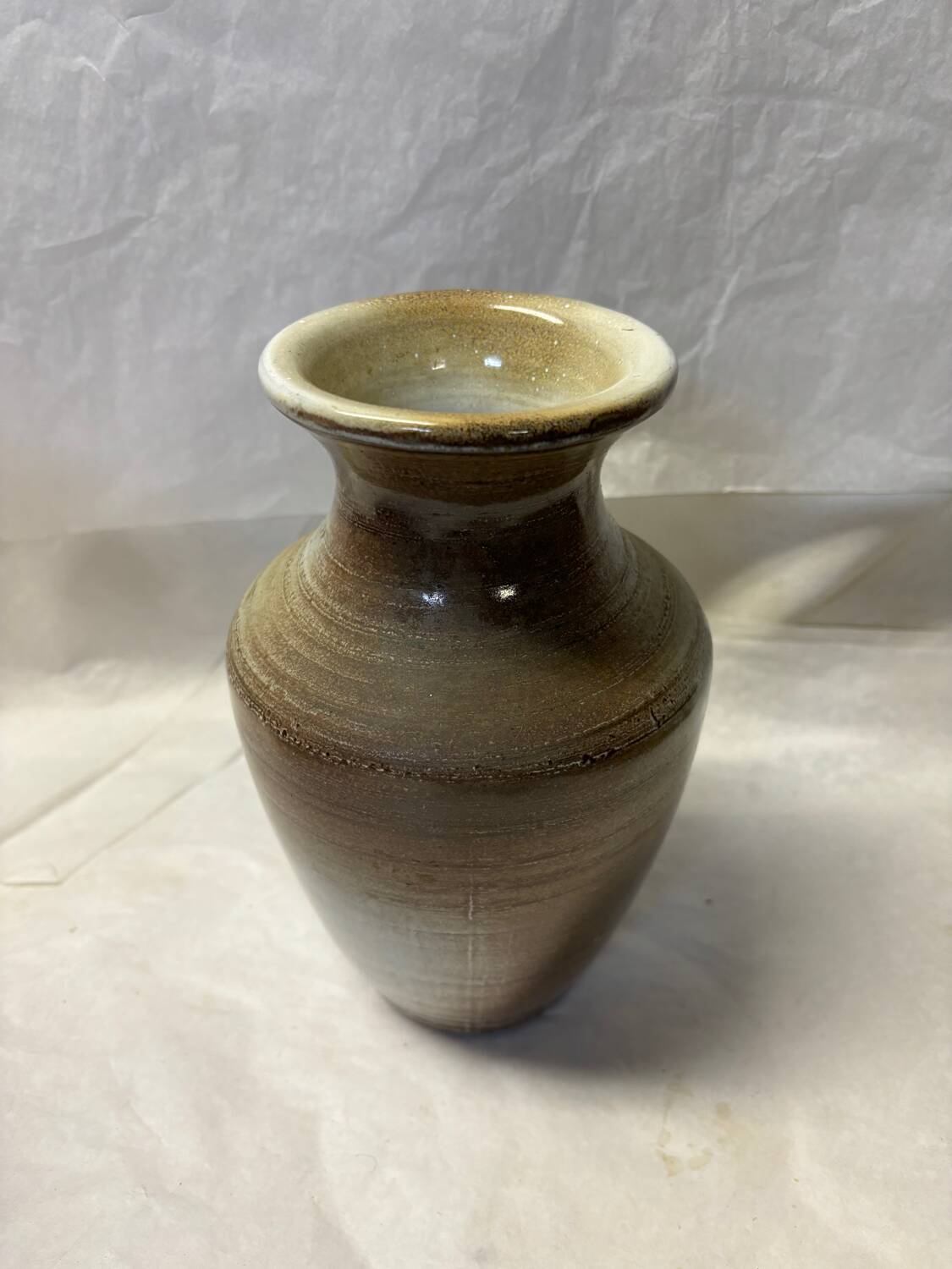 Vintage stoneware vase
