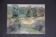 Huile sur toile paysage rural, signé