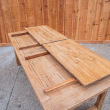 Table de ferme avec rallonges