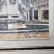 Tableau Ink and pastel - Dijon Place François-Rude - E Poinet
