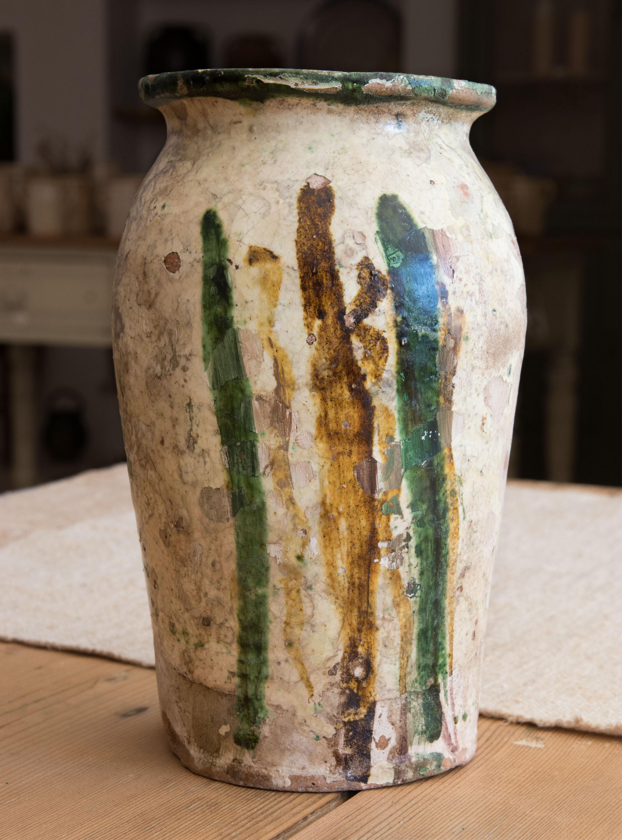 Vase en céramique italien antique XIX Siècle