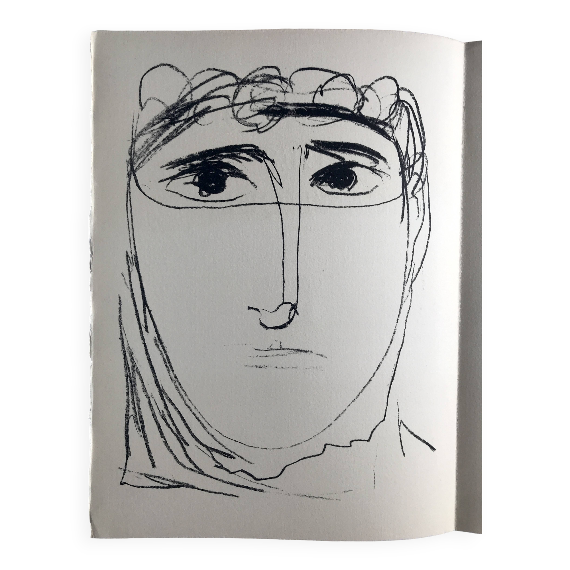 Emile gilioli, song of songs ii, 1961. original lithograph