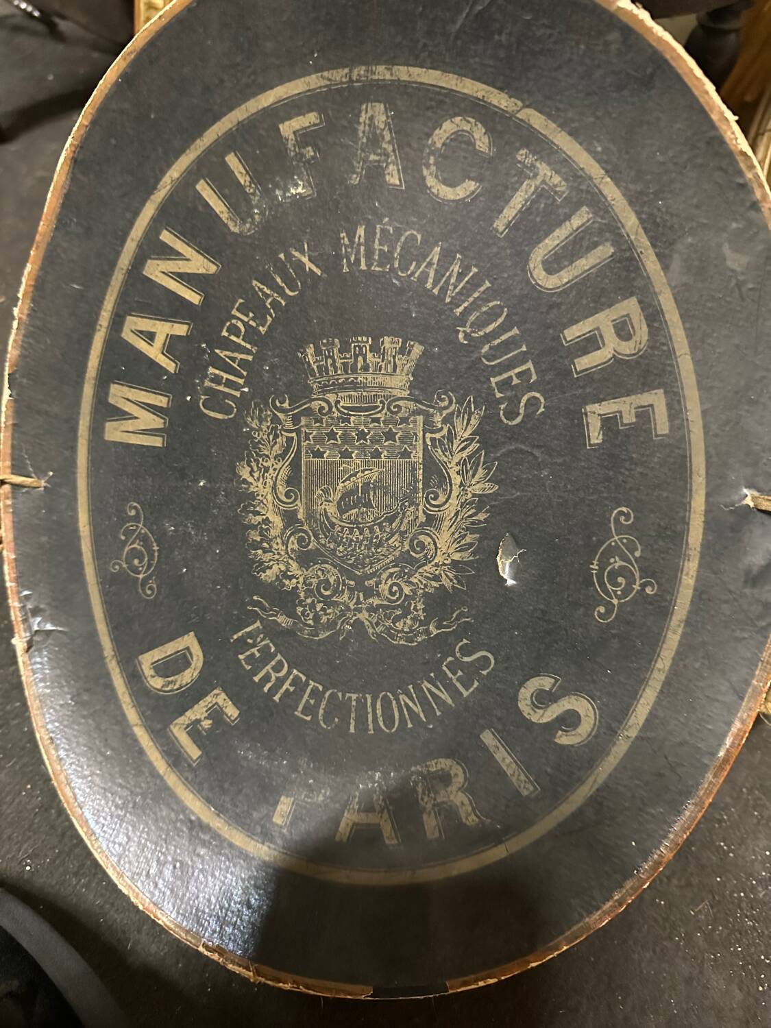 Clap hat with its box