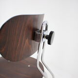 Chaise pivotante réglable des années 1970, Tchécoslovaquie