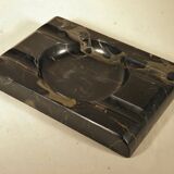 Art Deco cigar ashtray in black marble