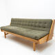 Mid century folding sofabed, 1960´s, Czechoslovakia